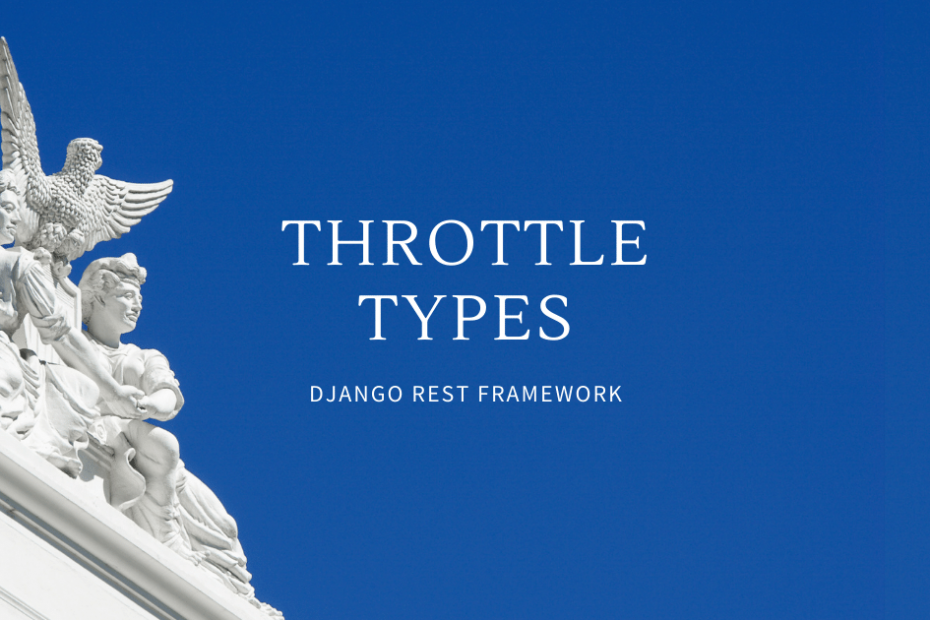 DRF throttle types